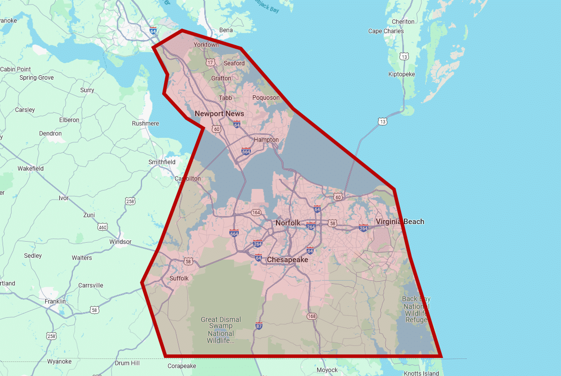 Service Area for Dycarp